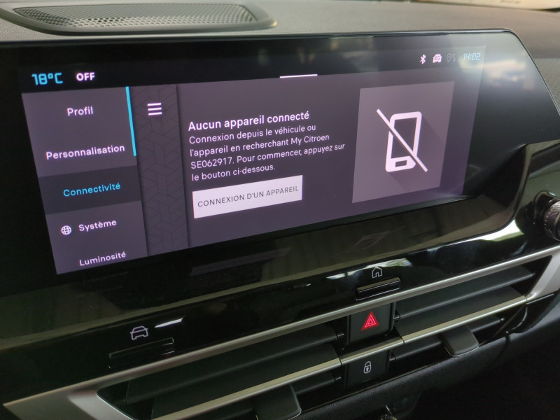 Photo 10 de l'offre de CITROEN C4 1.2 HYBRIDE 145CH S&S MAX AUTOMATIQUE -31% à 24499€ chez Automobiles 25