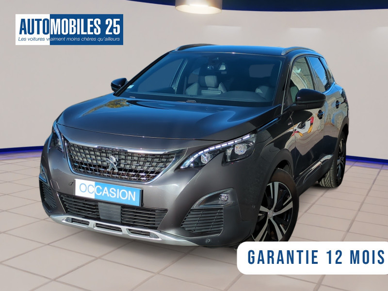 Peugeot 3008 1.5 BLUEHDI 130CH E6.C GT LINE S&S 7CV Diesel GRIS PLATINIUM Occasion à vendre