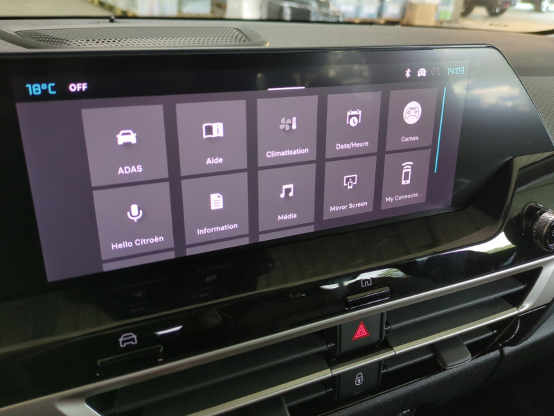 Photo 11 de l'offre de CITROEN C4 1.2 HYBRIDE 145CH S&S MAX AUTOMATIQUE -31% à 24499€ chez Automobiles 25
