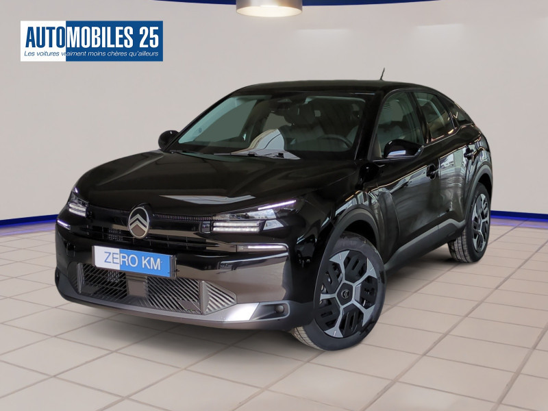 Citroen C4 1.2 HYBRIDE 145CH S&S PLUS AUTOMATIQUE -32% Hybride NOIR PERLA NERA Neuf à vendre