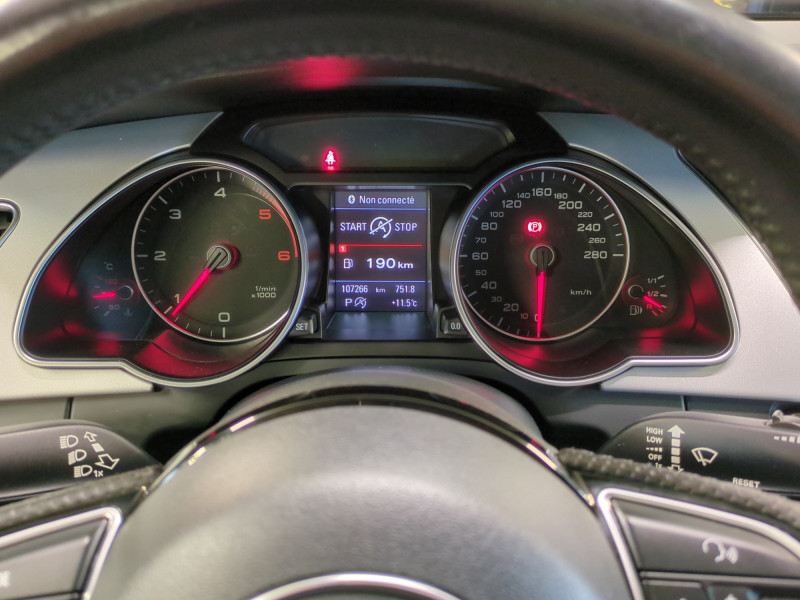Photo 7 de l'offre de AUDI A5 2.0 TDI 190CH CLEAN DIESEL S LINE MULTITRONIC EURO6 à 19990€ chez Automobiles 25