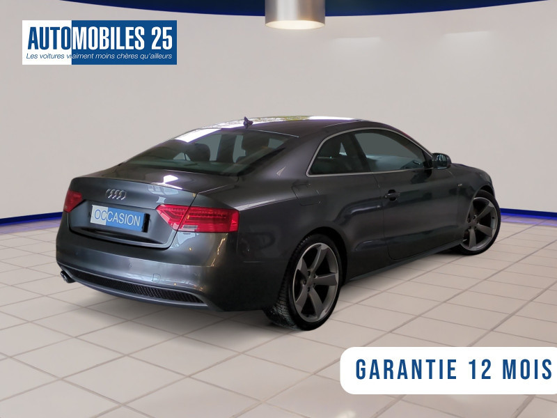 Photo 2 de l'offre de AUDI A5 2.0 TDI 190CH CLEAN DIESEL S LINE MULTITRONIC EURO6 à 19990€ chez Automobiles 25