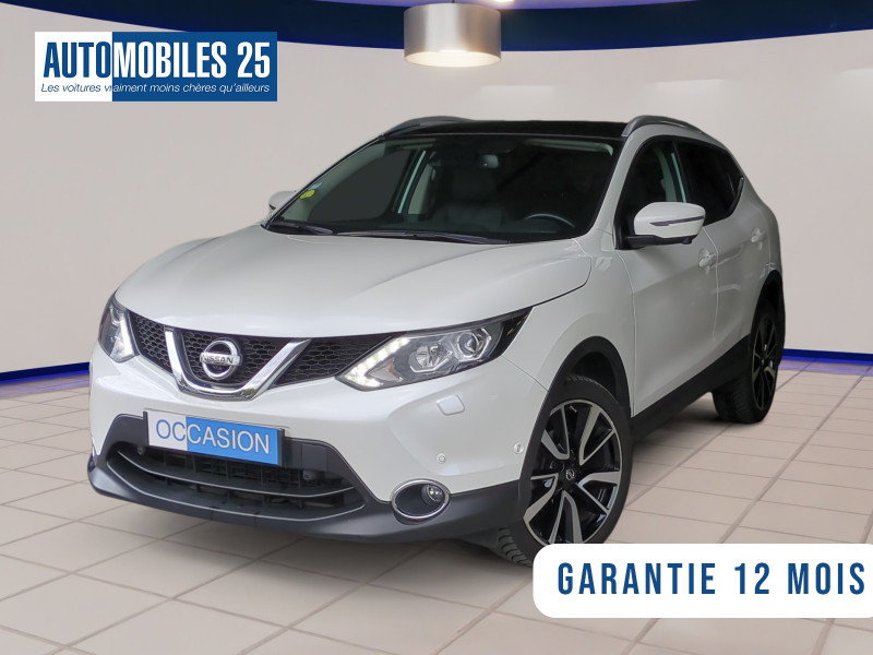 Nissan QASHQAI 1.6 DCI 130CH TEKNA ALL-MODE 4X4-I EURO6 Diesel BLANC Occasion à vendre