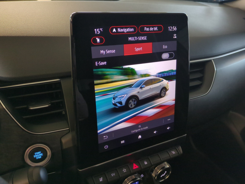 Photo 12 de l'offre de RENAULT ARKANA 1.6 E-TECH 145CH FULL HYBRID ESPRIT ALPINE -28% à 29499€ chez Automobiles 25