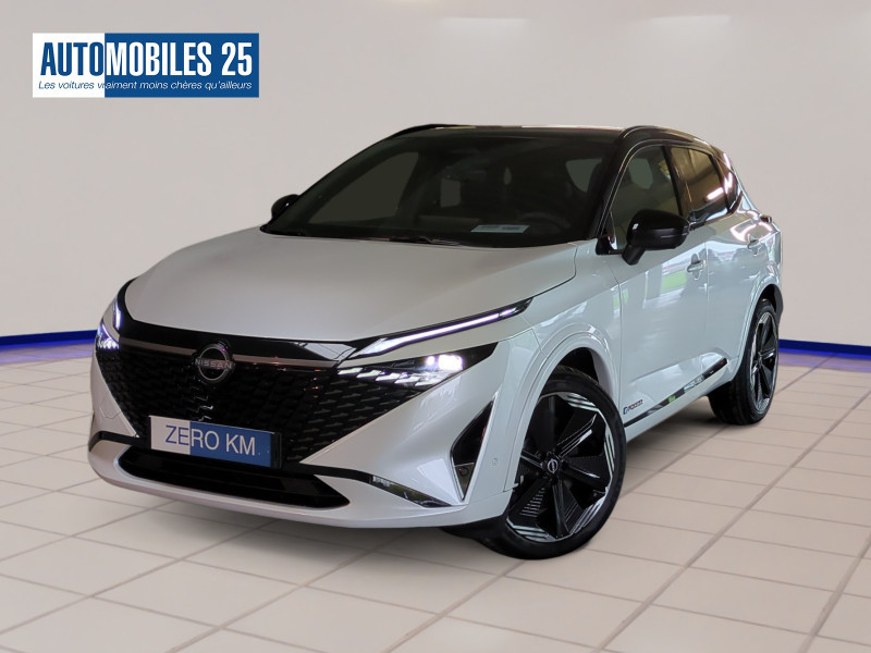 Nissan QASHQAI E-POWER 190CH N-DESIGN -27% Hybride BI-TON BLANC NACRÉ / Neuf à vendre