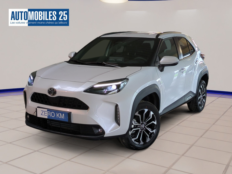 Toyota YARIS CROSS 130H DESIGN MY25 -19% Hybride BLANC NACRE Neuf à vendre