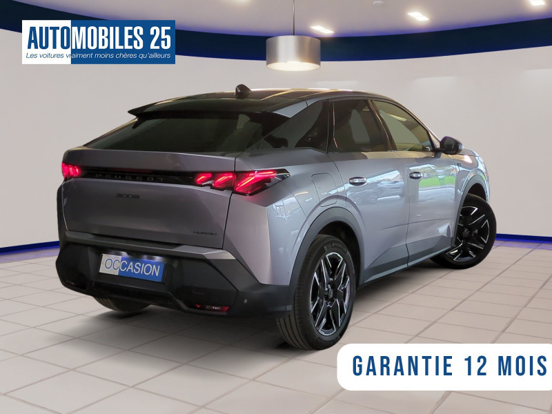 Photo 2 de l'offre de PEUGEOT 3008 HYBRID 136CH GT E-DCS6 à 33990€ chez Automobiles 25