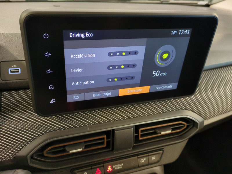 Photo 14 de l'offre de DACIA SANDERO 1.0 TCE 90CH STEPWAY EXPRESSION - 6 % à 16998€ chez Automobiles 25