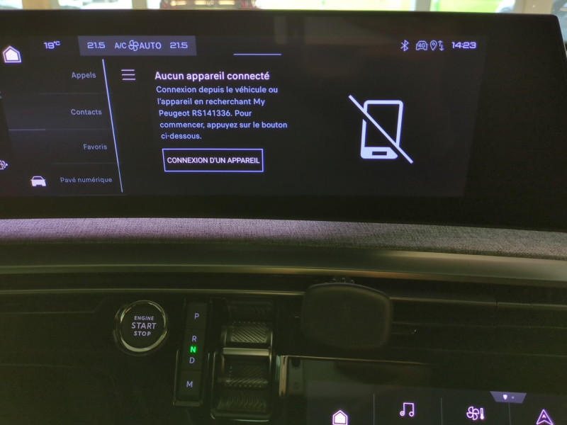 Photo 12 de l'offre de PEUGEOT 3008 HYBRID 136CH GT E-DCS6 à 33990€ chez Automobiles 25