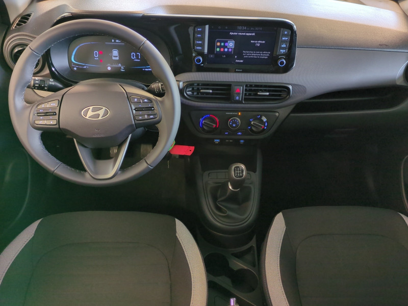 Photo 3 de l'offre de HYUNDAI I10 1.0 63CH ECO INTUITIVE BVR -22% à 15998€ chez Automobiles 25