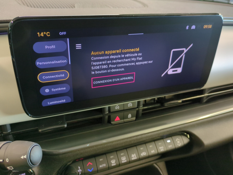 Photo 11 de l'offre de FIAT 600 1.2 HYBRID TURBO 145CH LA PRIMA DCT6 -22% à 25798€ chez Automobiles 25