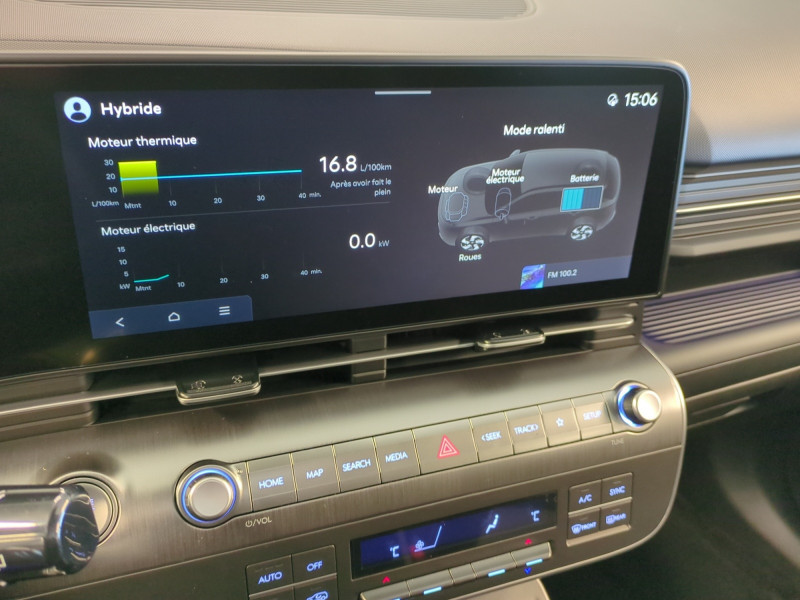 Photo 11 de l'offre de HYUNDAI KONA 1.6 GDI 129CH HYBRID CREATIVE DCT-6 -22% à 29998€ chez Automobiles 25