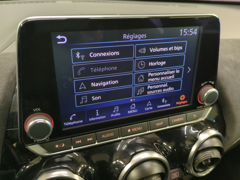 Photo 12 de l'offre de NISSAN JUKE 1.6 HYBRID 143CH N-DESIGN 2023 à 22990€ chez Automobiles 25