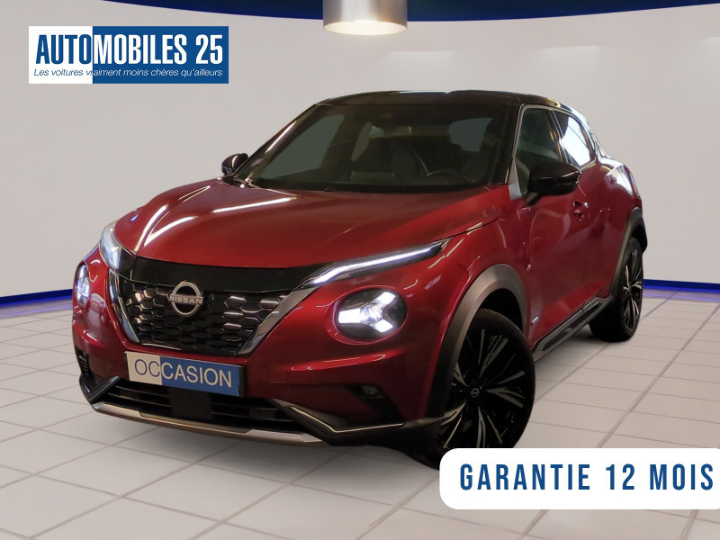 Nissan JUKE 1.6 HYBRID 143CH N-DESIGN 2023 Hybride ROUGE Occasion à vendre