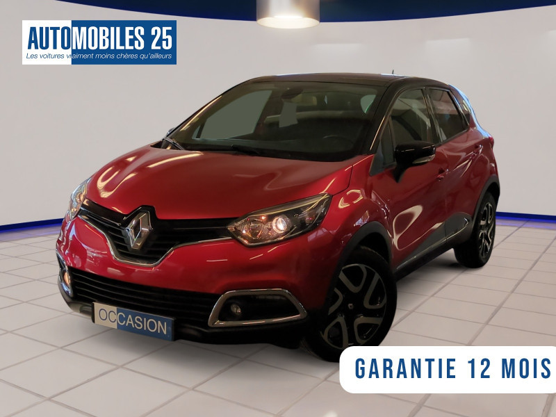 Renault CAPTUR 1.5 DCI 110CH STOP&START ENERGY BUSINESS ECO² EURO6 2015 Diesel ROUGE Occasion à vendre