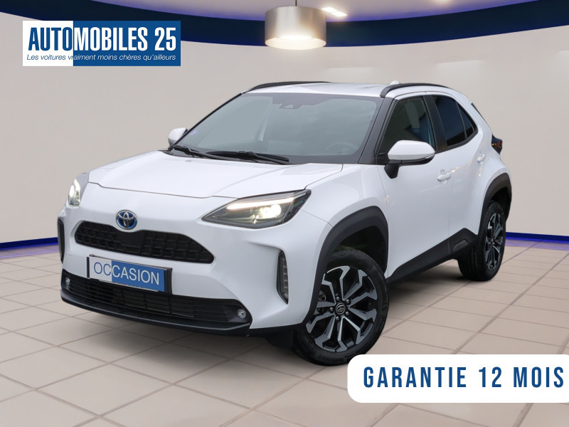 Toyota YARIS CROSS 116H DESIGN MY22 Hybride BLANC NACRÉ / TOIT G Occasion à vendre