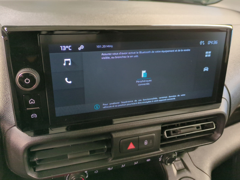 Photo 10 de l'offre de CITROEN BERLINGO VAN XL DIESEL 130CH AUTOMATIQUE -30% à 24598€ chez Automobiles 25