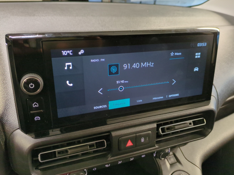 Photo 8 de l'offre de CITROEN BERLINGO VAN XL DIESEL 130CH AUTOMATIQUE -30% à 24598€ chez Automobiles 25