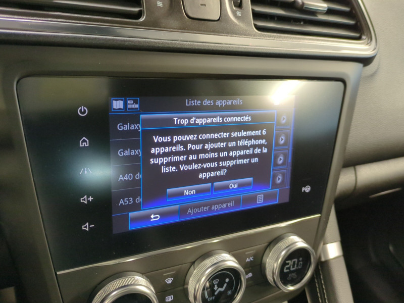 Photo 13 de l'offre de RENAULT KADJAR 1.5 BLUE DCI 115CH INTENS EDC à 15490€ chez Automobiles 25