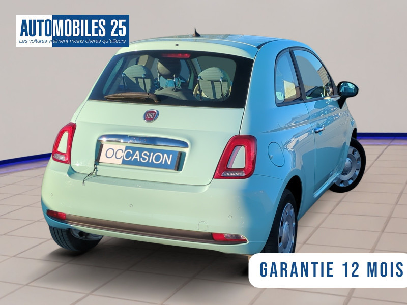 Photo 2 de l'offre de FIAT 500 1.2 8V 69CH S DUALOGIC à 10990€ chez Automobiles 25
