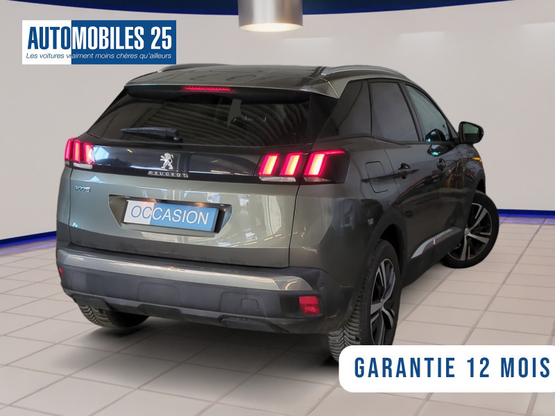 Photo 2 de l'offre de PEUGEOT 3008 1.2 PURETECH 130CH ALLURE S&S EAT8 à 12490€ chez Automobiles 25