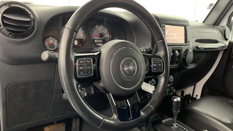 Vente en ligne Jeep Wrangler 2.8 CRD 200ch Sahara BVA 5 portes au prix de 41 980 €