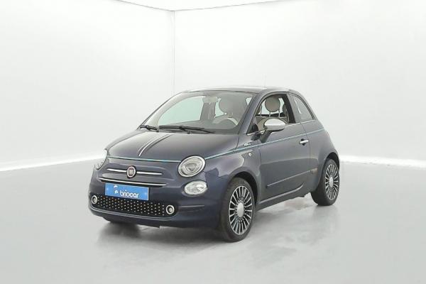 Fiat 500 1.2 69ch Riva (volant bois) occasion de 2017 en vente à Rennes