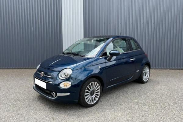 Fiat 500 1.2 8v 69ch Eco Pack Lounge occasion de 2019 en vente à Rennes