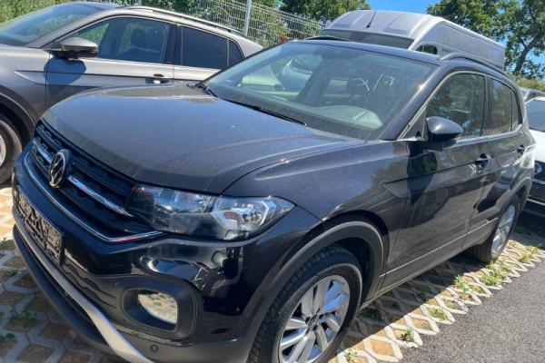 Volkswagen T-Cross 1.0 TSI 110ch Lounge DSG7+options occasion de 2021 en vente à Rennes