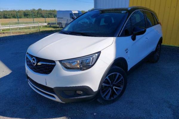 Opel Crossland X 1.2 Turbo 110ch Design 120 ans BVA+Roue de secours occasion de 2019 en vente à Rennes