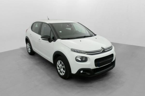Citroën C3 BLUEHDI 100 S S BVM FEEL BUSINESS occasion de 2019 en vente à Rennes