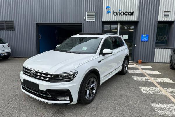 Volkswagen Tiguan 2.0 TDI 150ch Carat Exclusive DSG7+Pack R-Line intérieur/extérieur occasion de 2017 en vente à Rennes