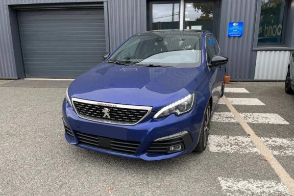 Peugeot 308 1.2 PureTech 130ch GT Line+toit panoramique occasion de 2019 en vente à Rennes