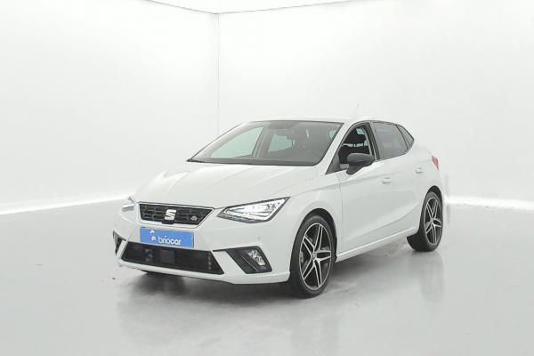 Seat Ibiza 1.6 TDI 115ch Start/Stop FR+Caméra+options occasion de 2018 en vente à Rennes
