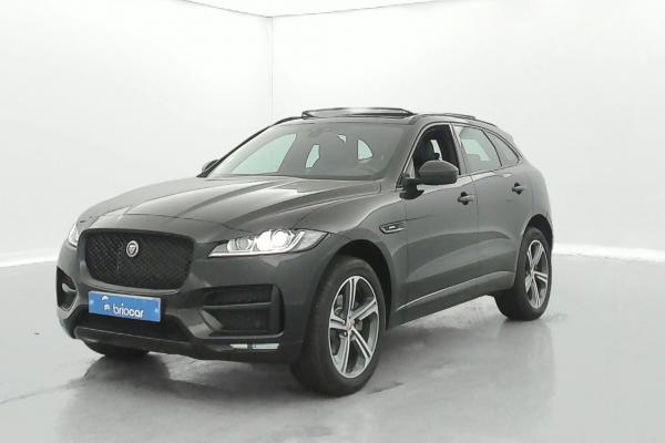 Jaguar F-Pace 2.0D 240ch R-Sport 4x4 BVA8+Toit ouvrant occasion de 2017 en vente à Rennes