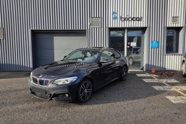 Bmw Série 2 Coupé 220dA 190ch M Sport + Toit ouvrant + Caméra + Options occasion de 2017 en vente à Rennes