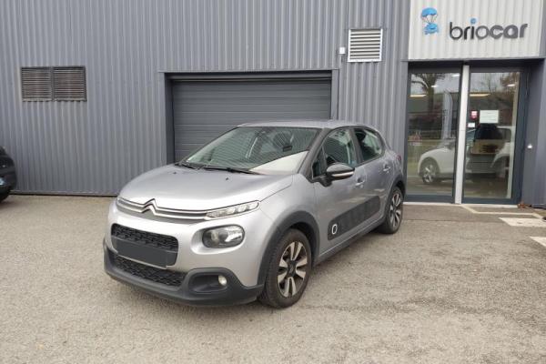 Citroën C3 PureTech 82 S&S BVM5 Feel occasion de 2019 en vente à Rennes