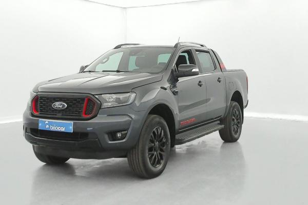 Ford Ranger 2.0 TDCi 213ch Double Cabine Thunder BVA10+Attelage occasion de 2020 en vente à Rennes