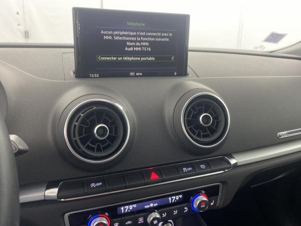 Vente en ligne Audi A3 35 TFSI 150ch CoD suréquipée au prix de 23 480 €