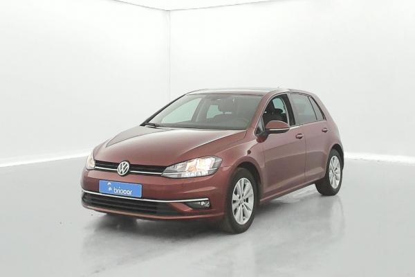 Volkswagen Golf 1.0 TSI 115ch Confortline DSG7 + Caméra Rouge Cranberry occasion de 2019 en vente à Rennes
