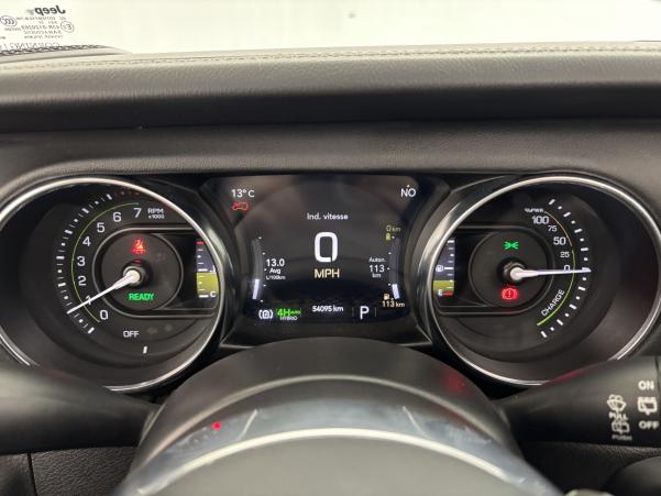 Vente en ligne Jeep Wrangler 2.0 T 380ch 4xe Overland Command-Trac au prix de 59 990 €