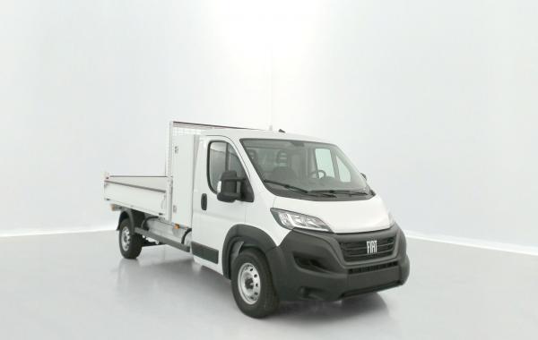 Fiat Ducato Fourgon Ducato cc 3.5 L 2.2 H3-Power 140ch Maxi Benne Acier + Coffre JPM occasion de 2023 en vente à Rennes