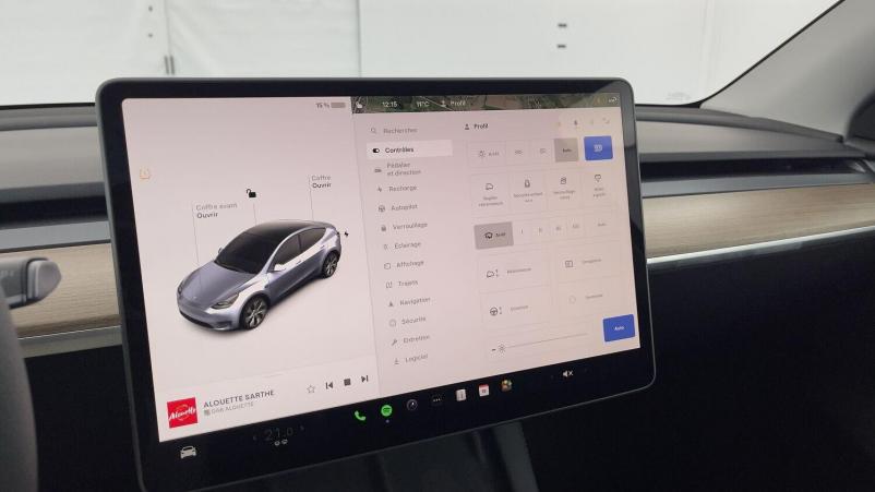 Vente en ligne Tesla Model Y Model y Propulsion (455km) au prix de 41 700 €