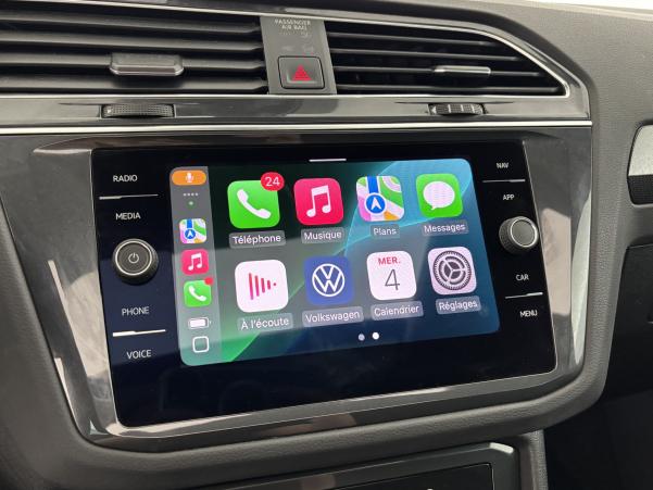 Vente en ligne Volkswagen Tiguan 1.4 eHybrid 245ch Elegance DSG6 + Caméra 360° + Attelage au prix de 24 990 €