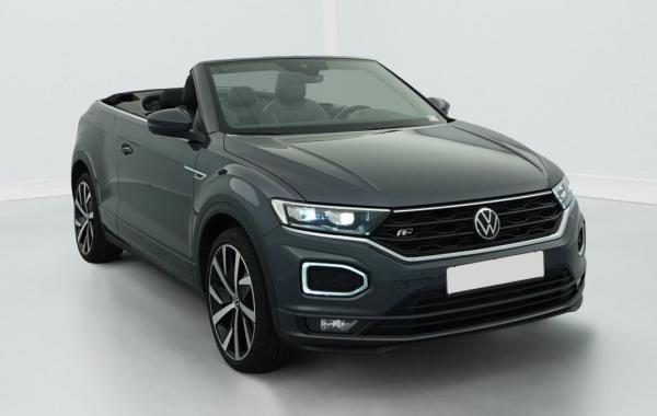 Volkswagen T-Roc Cabriolet 1.5 TSI EVO 150 START STOP DSG7 R-LINE occasion de 2021 en vente à Rennes