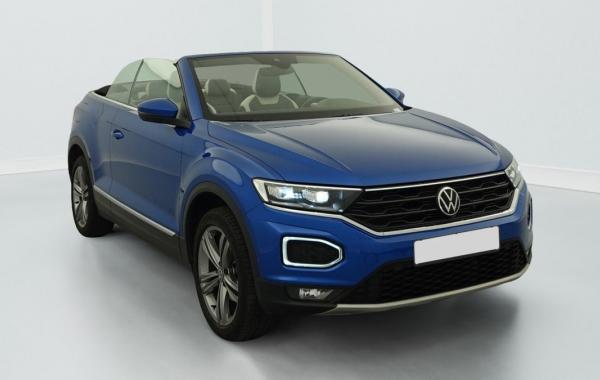 Volkswagen T-Roc Cabriolet 1.5 TSI EVO 150 Start Stop DSG7 Style occasion de 2021 en vente à Rennes