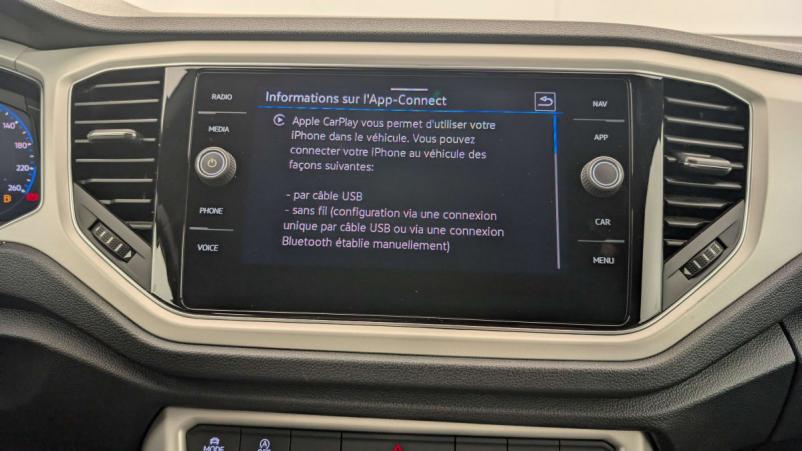 Vente en ligne Volkswagen T-Roc Cabriolet 1.5 TSI EVO 150 Start Stop DSG7 Style au prix de 28 510 €