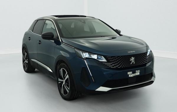 Peugeot 3008 Hybrid4 300 e-EAT8 GT occasion de 2023 en vente à Rennes