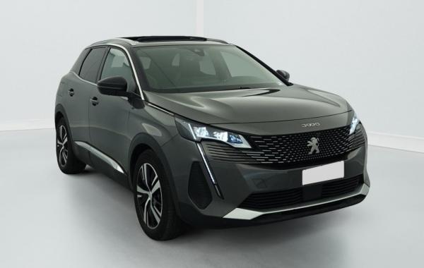 Peugeot 3008 Hybrid4 300 e-EAT8 GT occasion de 2023 en vente à Rennes