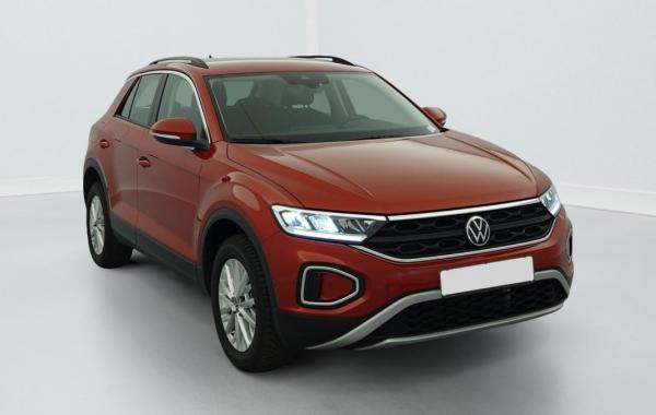 Volkswagen T-Roc 1.0 TSI 116 Start Stop BVM6 Life occasion de 2024 en vente à Rennes